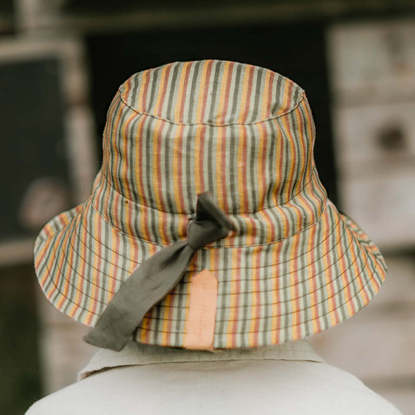 Bedhead - 'Explorer' Kids Reversible Classic Bucket Hat - Gwen & Moss-Panda Kids and Baby