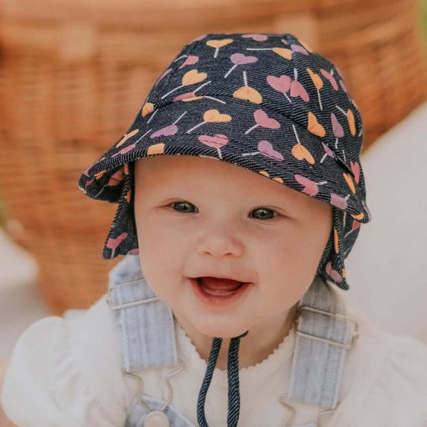 Bedhead Hats - Legionnaire Flap Sun Hat - Lollipop-Panda Kids and Baby