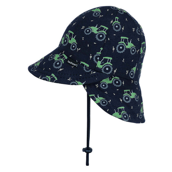 Bedhead Hats - Legionnaire Flap Sun Hat - Tractor-Panda Kids and Baby