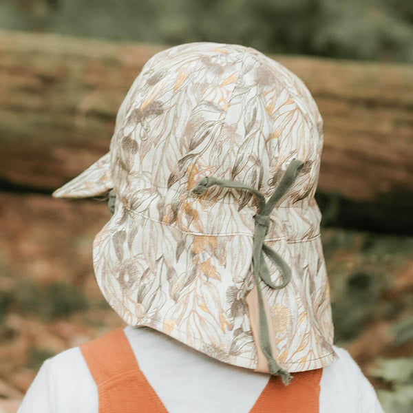 Bedhead Hats - 'Lounger' Baby Reversible Flap Sun Hat - Mallee & Moss-Panda Kids and Baby