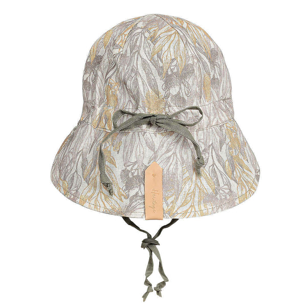 Bedhead Hats - 'Lounger' Baby Reversible Flap Sun Hat - Mallee & Moss-Panda Kids and Baby