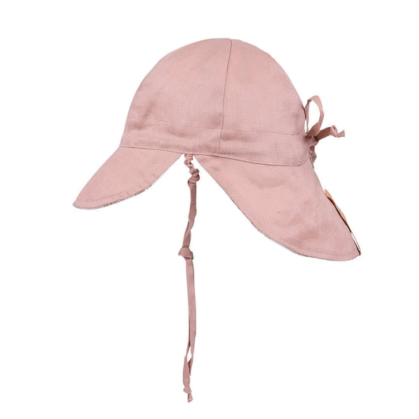 Bedhead Hats - 'Lounger' Baby Reversible Flap Sun Hat - Poppy & Rosa-Panda Kids and Baby