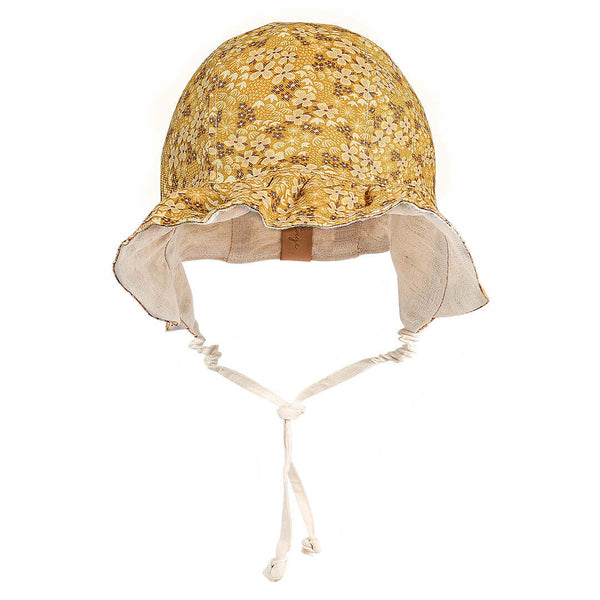 Bedhead Hats - 'Searcher' Reversible Ruffle Bonnet - Farah & Flax-Panda Kids and Baby