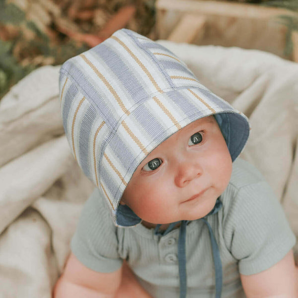 Bedhead Hats - 'Seeker' Reversible Sun Bonnet - Spencer & Steel-Panda Kids and Baby