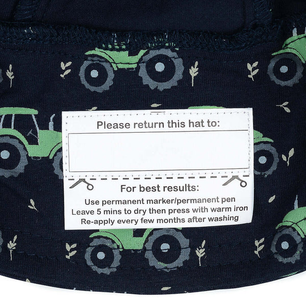 Bedhead Hats - Toddler Bucket Sun Hat - Tractor-Panda Kids and Baby