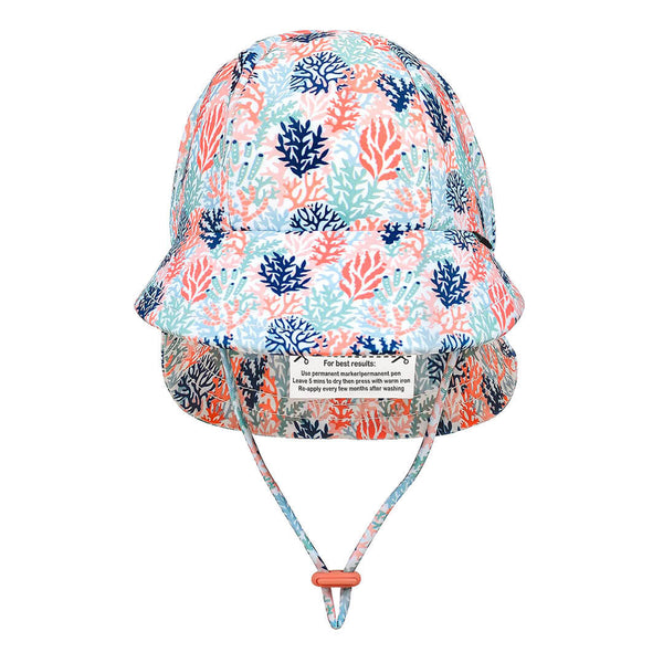 Bedhead - Kids Swim Legionnaire Hat - Coral-Panda Kids and Baby