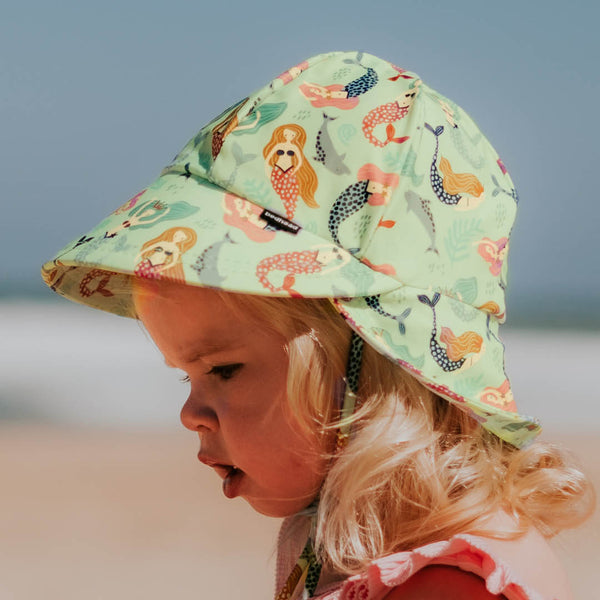 Bedhead - Kids Swim Legionnaire Hat - Mermaid-Panda Kids and Baby