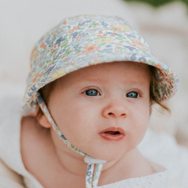 Bedhead - Legionnaire Flap Sun Hat - Bluebell-Panda Kids and Baby