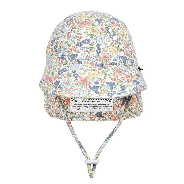 Bedhead - Legionnaire Flap Sun Hat - Bluebell-Panda Kids and Baby