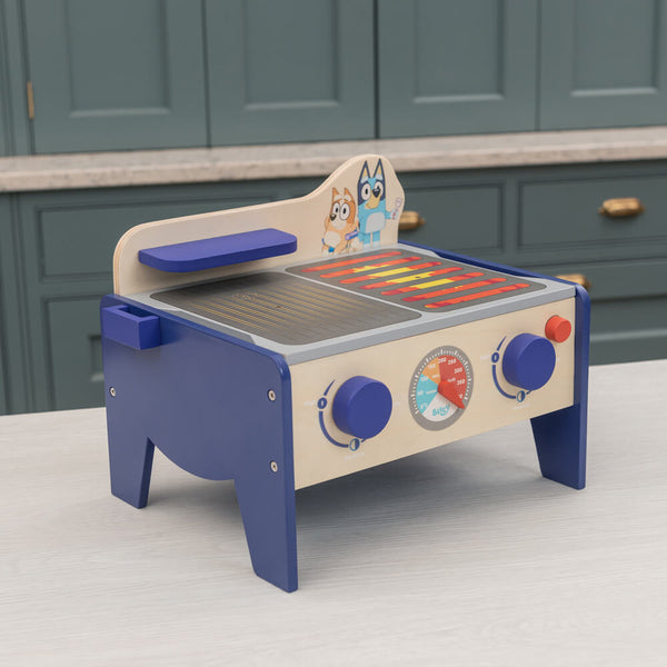 Bluey - Wooden BBQ & Salad Set-Panda Kids and Baby