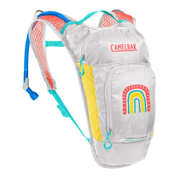 Camelbak - Mini M.U.L.E 1.5L Grey & Rainbows-Panda Kids and Baby