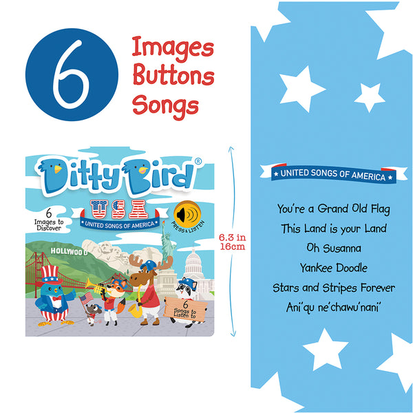 Ditty Bird - Interactive Musical and Sound Books - Available in Various Titles-Panda Kids and Baby