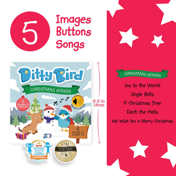Ditty Bird - Interactive Musical and Sound Books - Available in Various Titles-Panda Kids and Baby