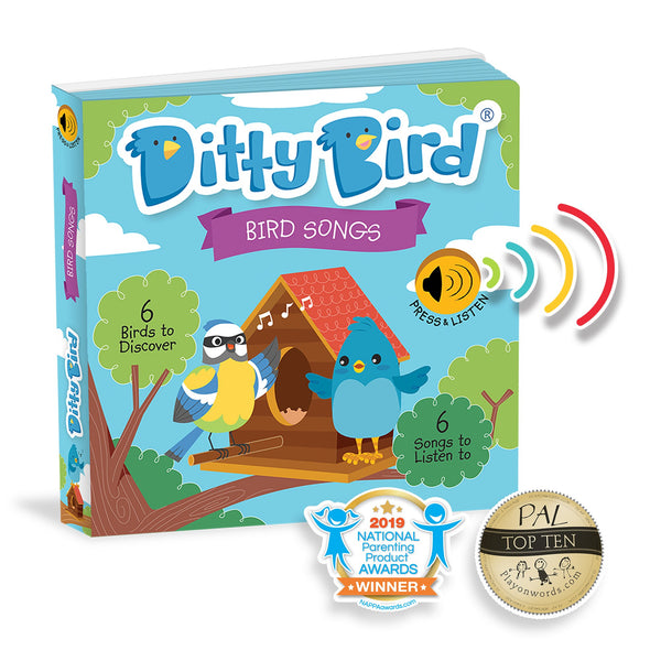 Ditty Bird - Interactive Musical and Sound Books - Available in Various Titles-Panda Kids and Baby