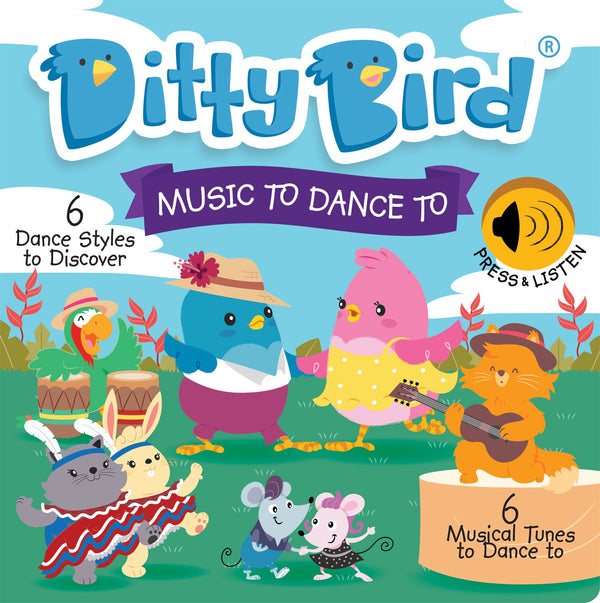Ditty Bird - Interactive Musical and Sound Books - Available in Various Titles-Panda Kids and Baby