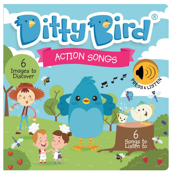 Ditty Bird - Interactive Musical and Sound Books - Available in Various Titles-Panda Kids and Baby
