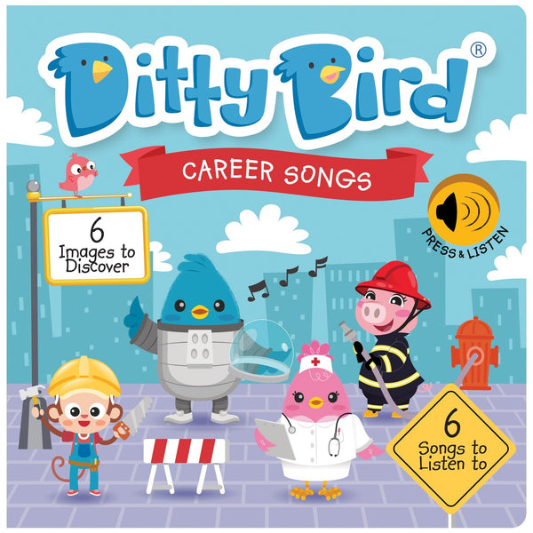 Ditty Bird - Interactive Musical and Sound Books - Available in Various Titles-Panda Kids and Baby