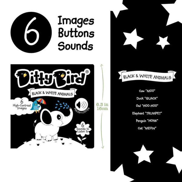 DITTY BIRD - Black & White Animals-Panda Kids and Baby