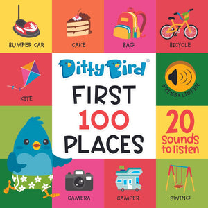Ditty Bird - First 100 Places-Panda Kids and Baby