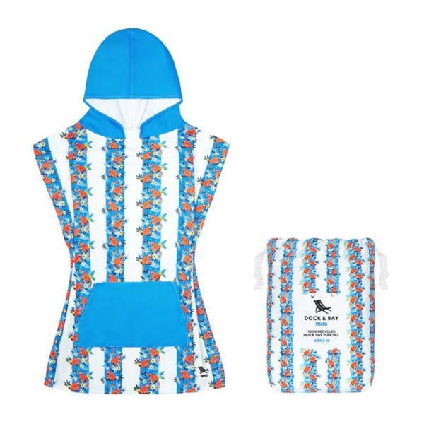 Dock & Bay - Kids Poncho - Quick Dry Hooded Towel - Monkey Business-Panda Kids and Baby