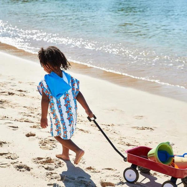 Dock & Bay - Kids Poncho - Quick Dry Hooded Towel - Monkey Business-Panda Kids and Baby