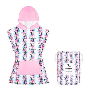 Dock & Bay - Kids Poncho - Quick Dry Hooded Towel - Toucan Tango-Panda Kids and Baby