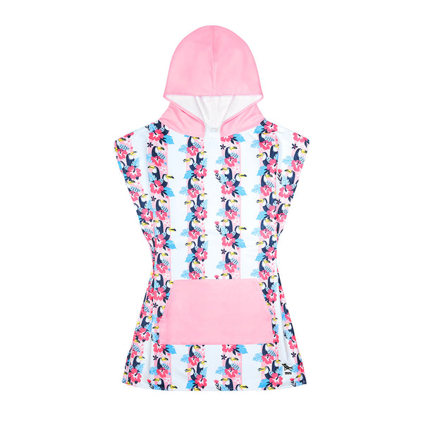 Dock & Bay - Kids Poncho - Quick Dry Hooded Towel - Toucan Tango-Panda Kids and Baby