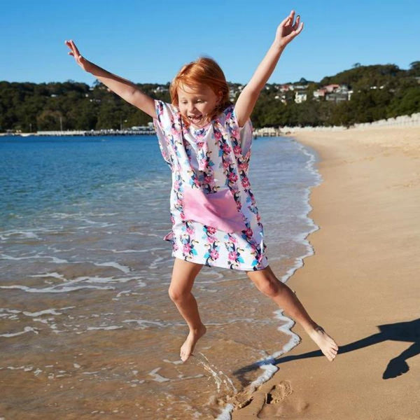Dock & Bay - Kids Poncho - Quick Dry Hooded Towel - Toucan Tango-Panda Kids and Baby