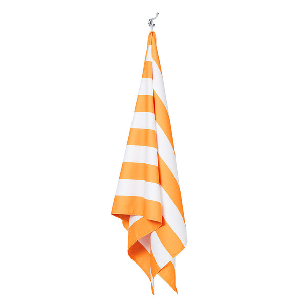 Dock & Bay: Quick Dry Beach Towel Cabana Collection - Ipanema Orange-Panda Kids and Baby