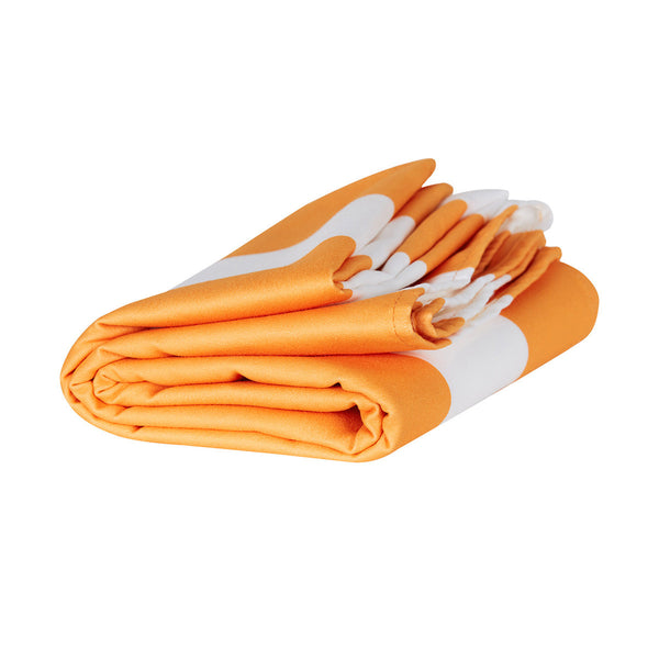 Dock & Bay: Quick Dry Beach Towel Cabana Collection - Ipanema Orange-Panda Kids and Baby