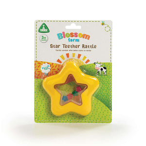 Early Learning Centre - Blossom Farm Star Teether Rattle-Panda Kids and Baby