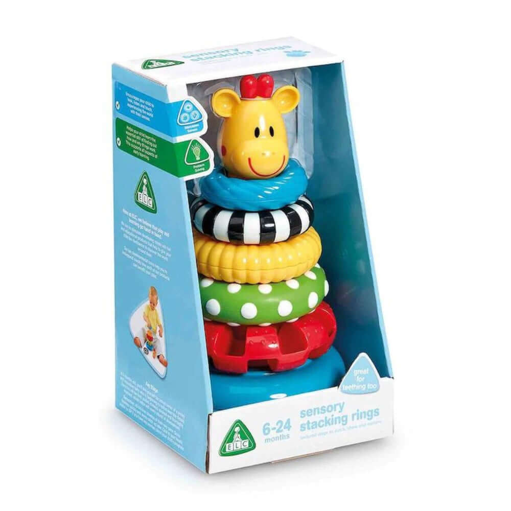 Early Learning Centre - Sensory Stacking Ring – Panda Kids and Baby