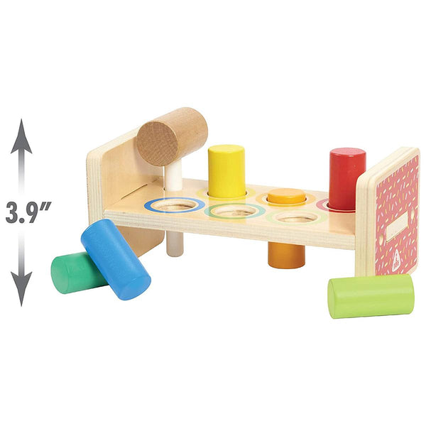 Early Learning Centre - Wooden Hammer Bench-Panda Kids and Baby