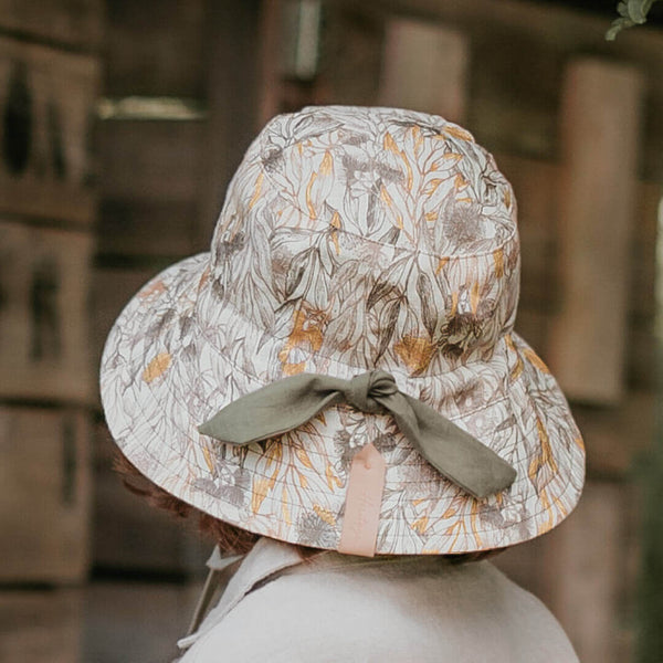 Bedhead Hats - 'Explorer' Kids Reversible Classic Bucket Hat - Mallee & Moss-Panda Kids and Baby
