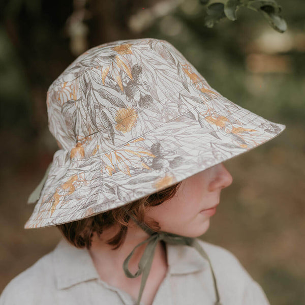 Bedhead Hats - 'Explorer' Kids Reversible Classic Bucket Hat - Mallee & Moss-Panda Kids and Baby