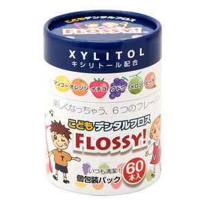Flossy - Children's Dental Floss Flossy 60 Pieces-Panda Kids and Baby