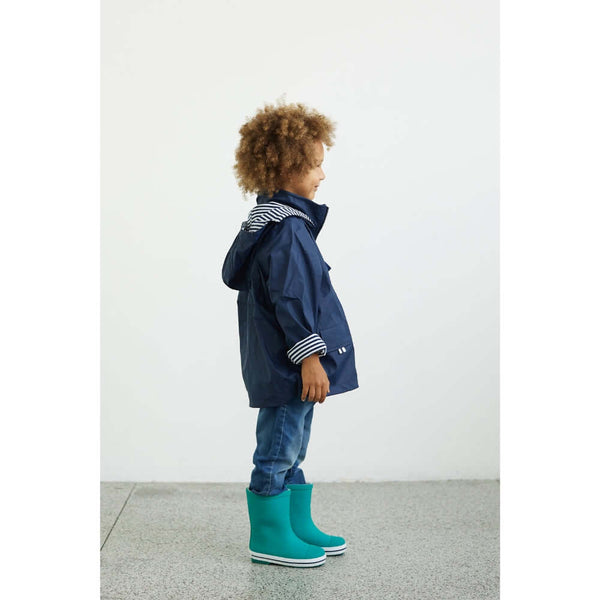 French Soda Raincoat - Navy-Panda Kids and Baby