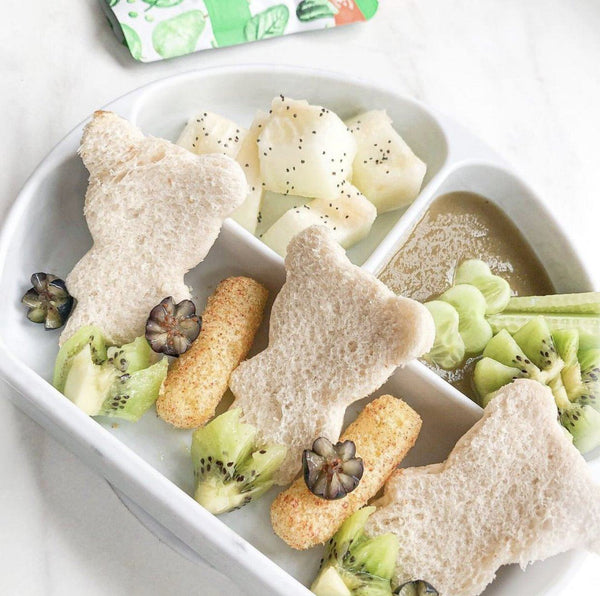 Bumkins - Silicone Grip Dish - Multi Colours Available-Panda Kids and Baby