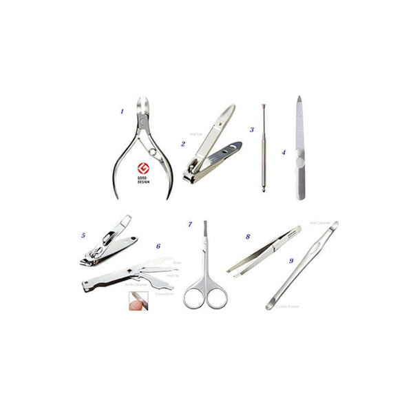 Green Bell Takumi's Work 匠の技 - Family Grooming Kit 9 Beauty Repair Tools LB G-3109-Panda Kids and Baby