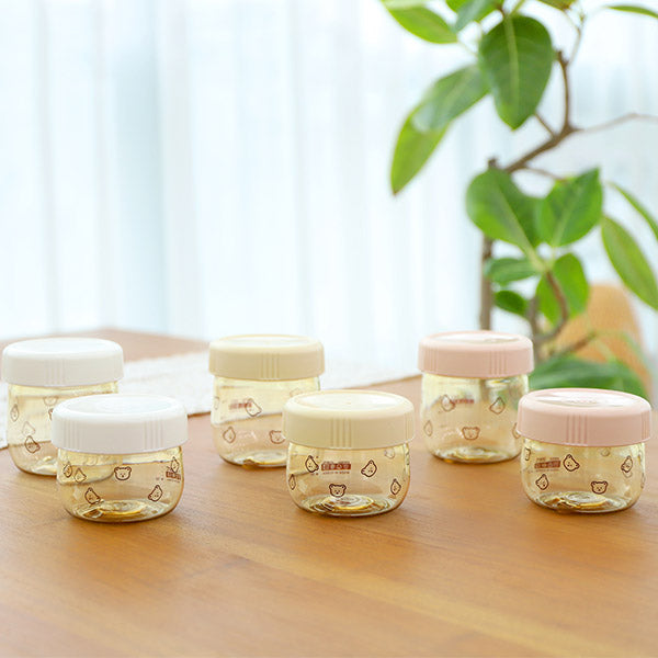 Grosmimi - Bear Edition - PPSU Baby Food Jar Set of 3-Panda Kids and Baby