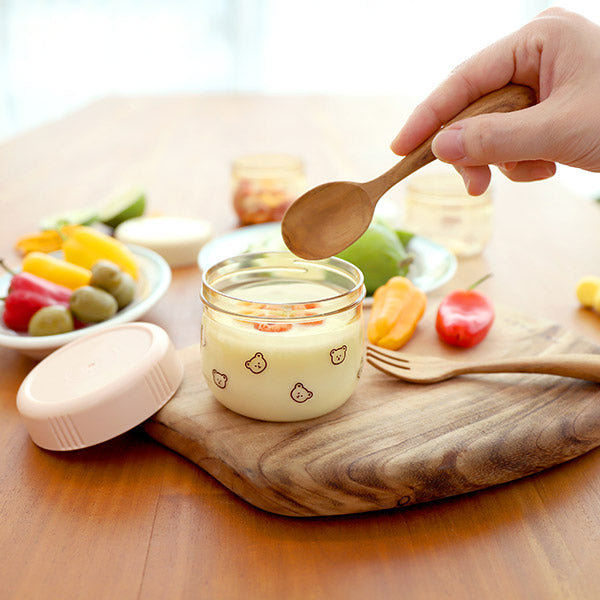 Grosmimi - Bear Edition - PPSU Baby Food Jar Set of 3-Panda Kids and Baby
