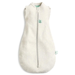 Front of the grey coloured cocoon style sleeping bag