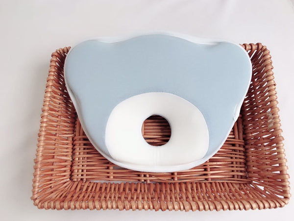 Baby Infant Newborn Memory Foam Pillow Prevent Flat Head Protect Neck Anti Roll-Panda Kids and Baby