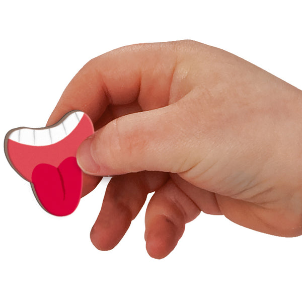 Janod - Girls Faces Magnetibook-Panda Kids and Baby