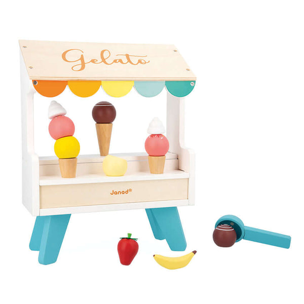 Janod - Ice Cream Stand-Panda Kids and Baby