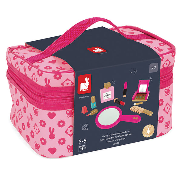 Janod - Little Miss Vanity Case-Panda Kids and Baby