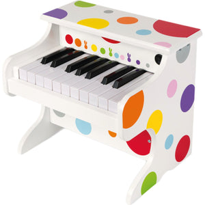 Janod - My First Electronic Piano-Panda Kids and Baby
