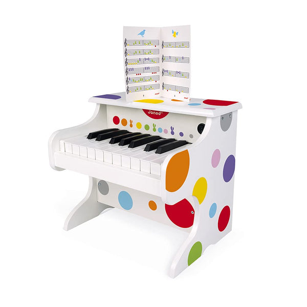 Janod - My First Electronic Piano-Panda Kids and Baby