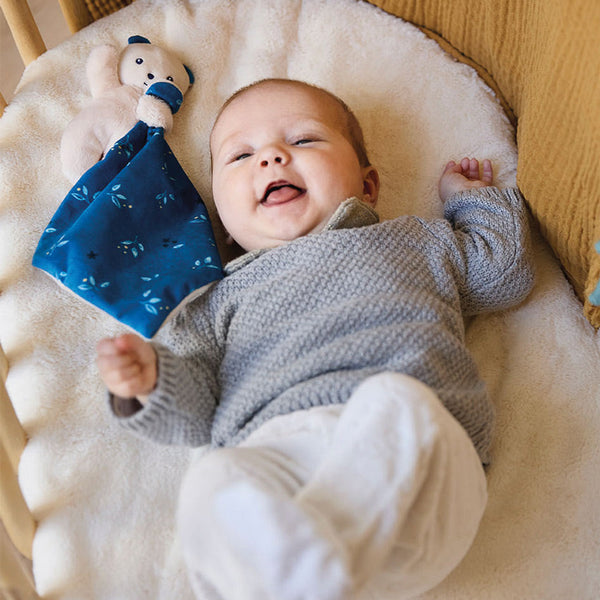 Kaloo - Carre Doudou Bear Night Owl-Panda Kids and Baby