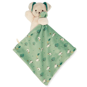 Kaloo - Carre Doudou Dog Green-Panda Kids and Baby